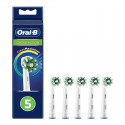 5 Oral-B keičiamos šepetėlių galvutės Cross Action CleanMaximizer Braun OralB