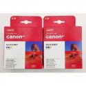 2x Canon CLI-8 CMY spausdintuvo kasetės 3x13ml Staples CLI8 spalvotos