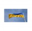 Ukrainos valstybinė vėliava 90x150cm su stiebo mova