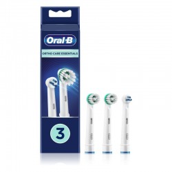 ORAL-B elektrinio dantų šepetėlio galvutė antgaliai OralB Ortho Care Essentials 3vnt