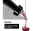 Alkoholinių gėrimų dozatorius dedamas ant butelio 30 ml 4 vnt juodas stipriam alkoholiui - piltuvas vynui