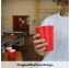 Originalūs BeerPong žaidimo puodeliai - tvirti 22vnt raudonos stiklinės Red Cups