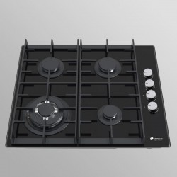 Allenzi BOS 601 juoda 60cm dujinė 4 skylių įmontuojama kaitlentė