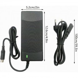 Elektrinių paspirtukų pakrovimo laidas kabelis pakrovimui 42 V 2A tinka Xiaomi M365/Pro/Mi 3/1s